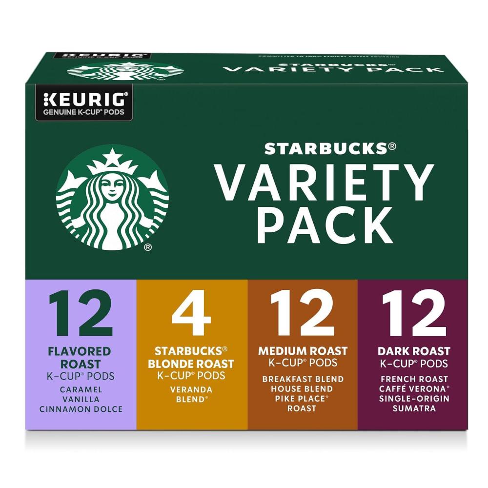 Starbucks K-Cup Coffee Pods, Flavored Hot Cocoa, Classic Hot Cocoa, 60 Keurig Pods(Classic Mix (10 Roasts))